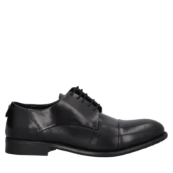 Stringate Eleganti Uomo Nere in Pelle