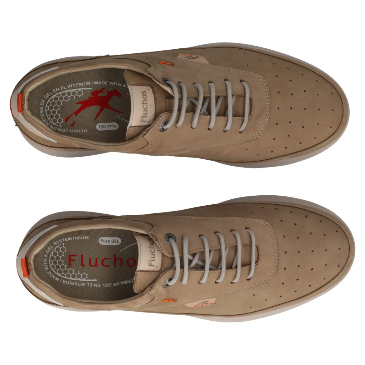 Stringate Uomo Beige