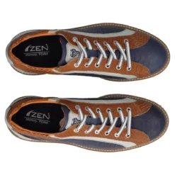 Stringate Uomo Blu e Marroni