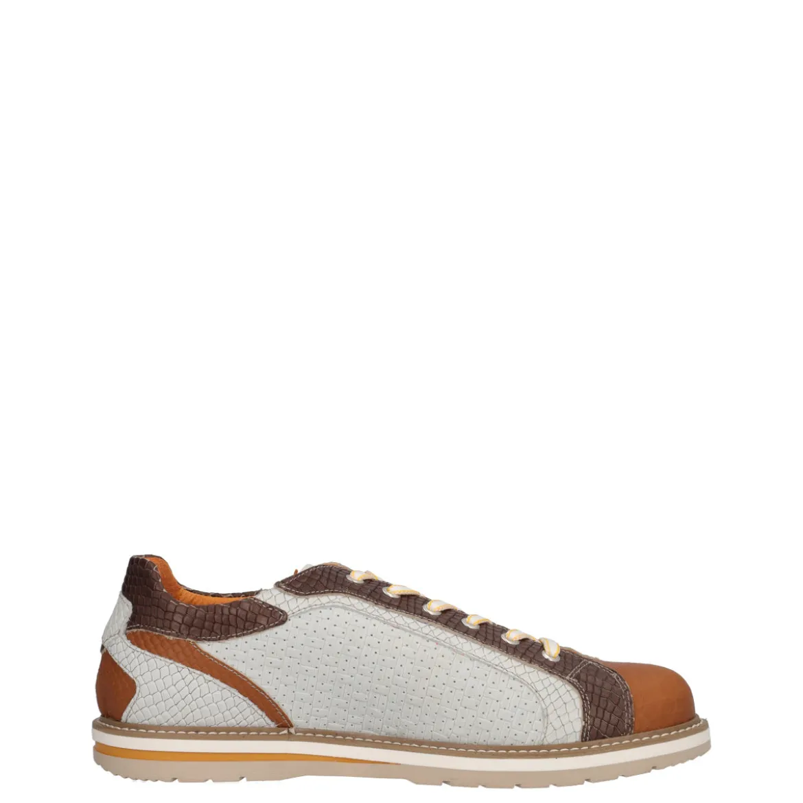 Stringate Uomo Marroni e Beige