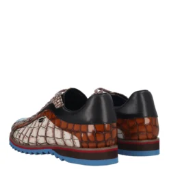 Stringate Uomo Multicolor in pelle