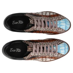 Stringate Uomo Multicolor in pelle