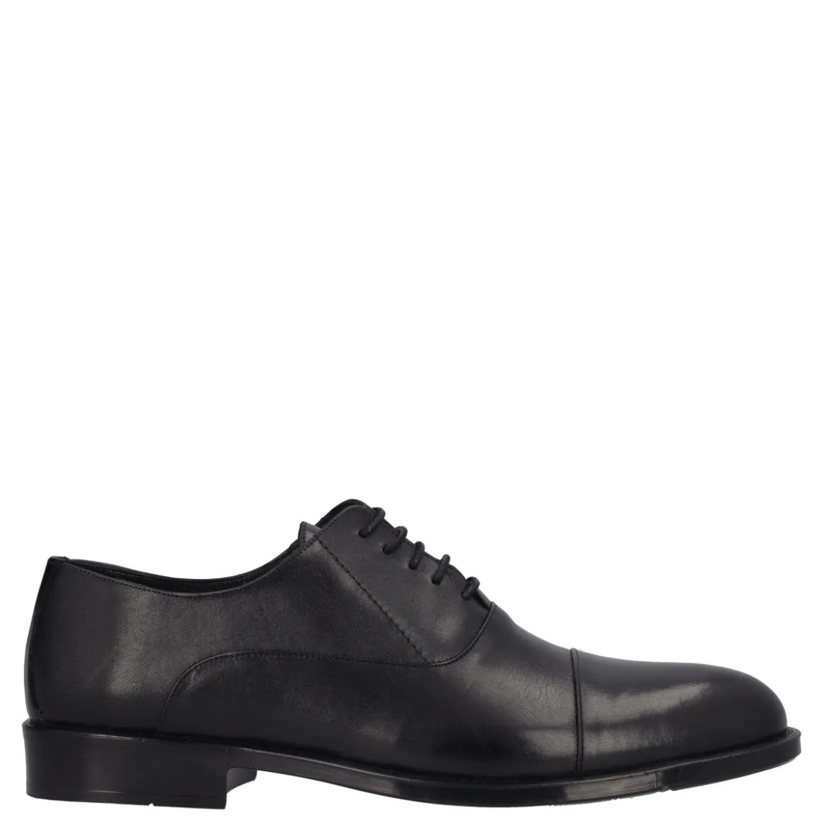 Stringate Uomo Nere in Pelle