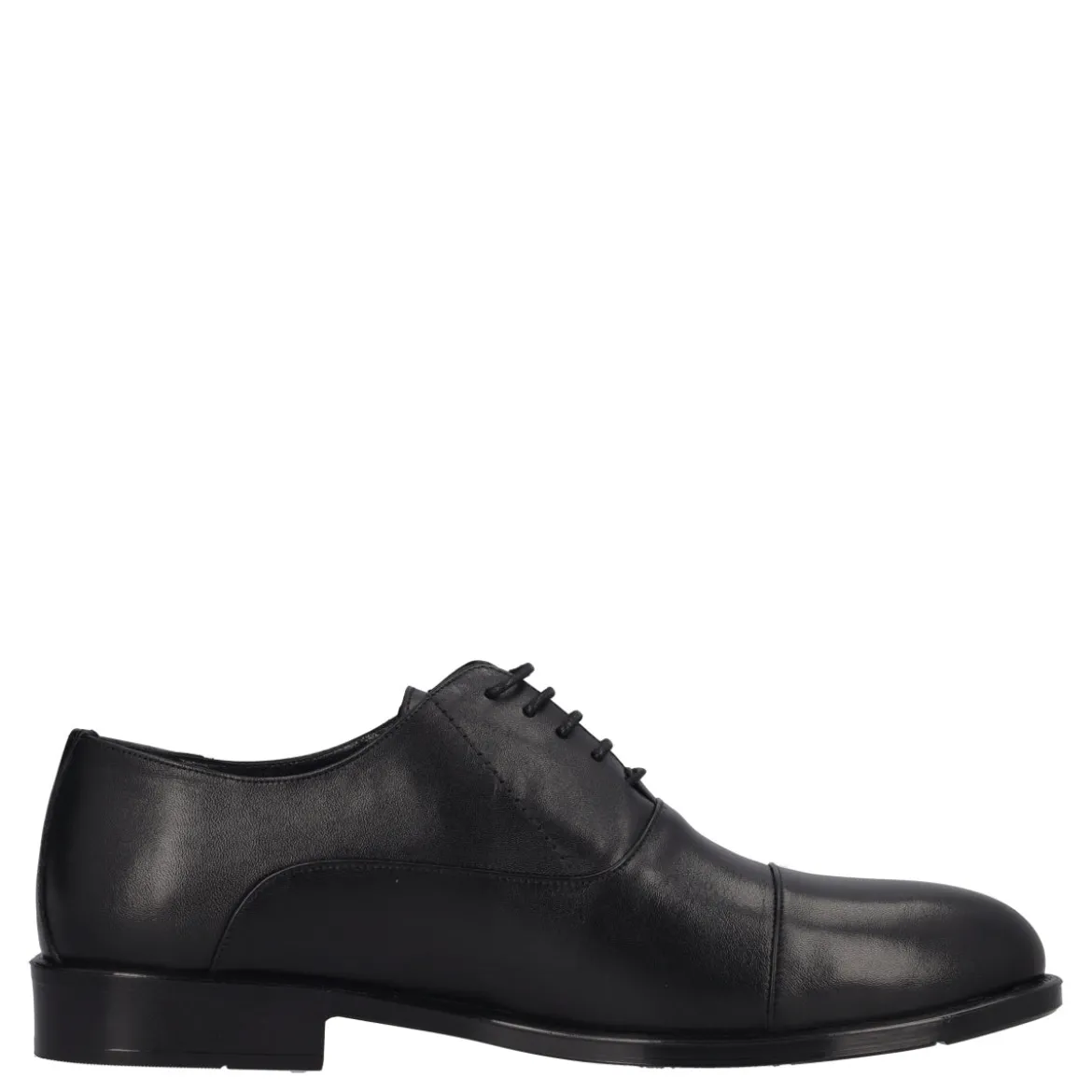 Stringate Uomo Nere in Pelle