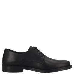 Stringate Uomo Nere in Pelle