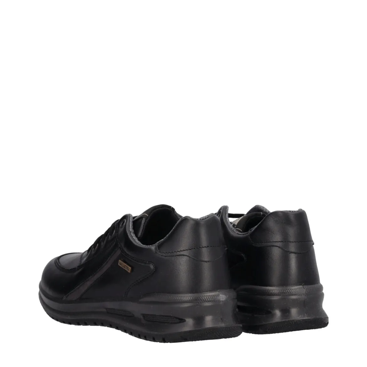 Stringate Uomo Nere in pelle