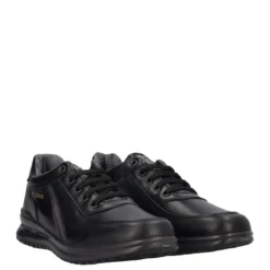 Stringate Uomo Nere in pelle