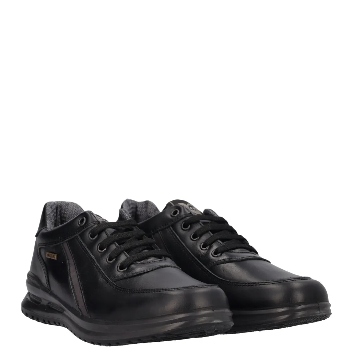 Stringate Uomo Nere in pelle