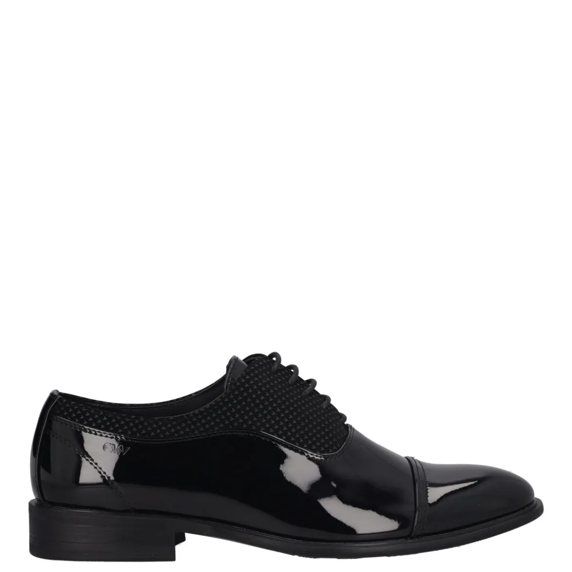 Stringate Uomo Nere in Vernice