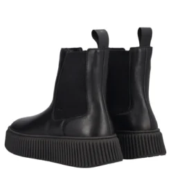 SURF Stivaletti Donna Neri in Pelle