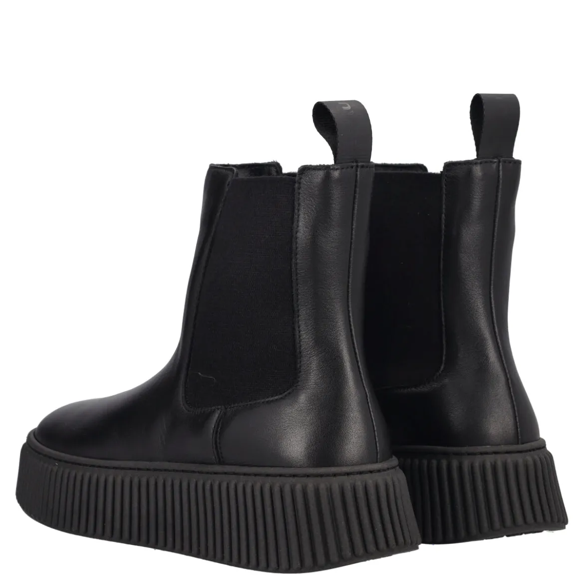 SURF Stivaletti Donna Neri in Pelle