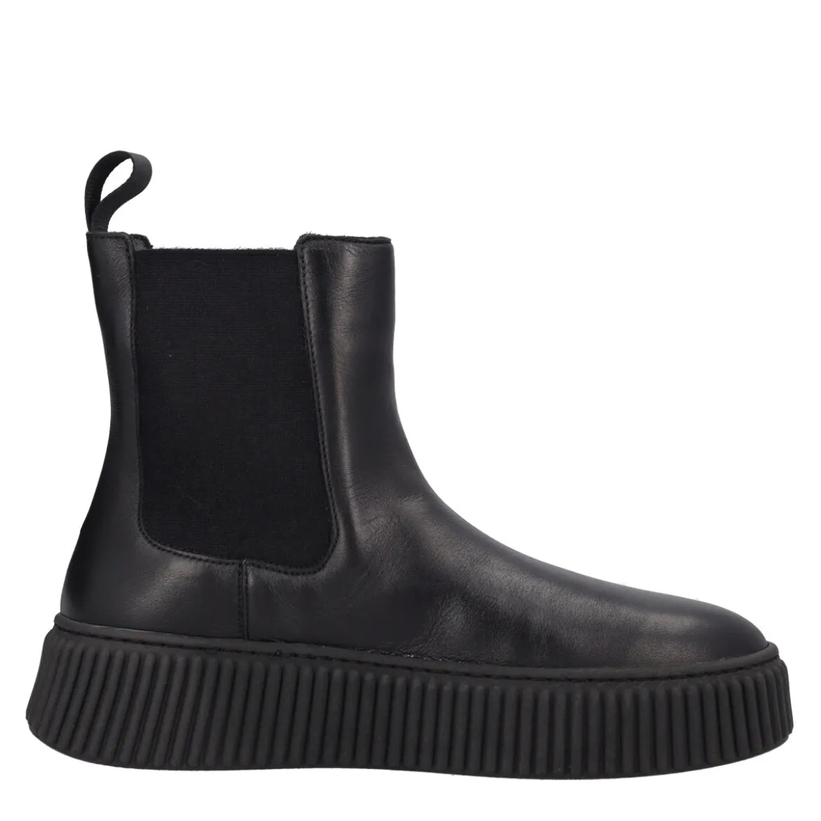 SURF Stivaletti Donna Neri in Pelle