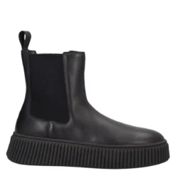 SURF Stivaletti Donna Neri in Pelle