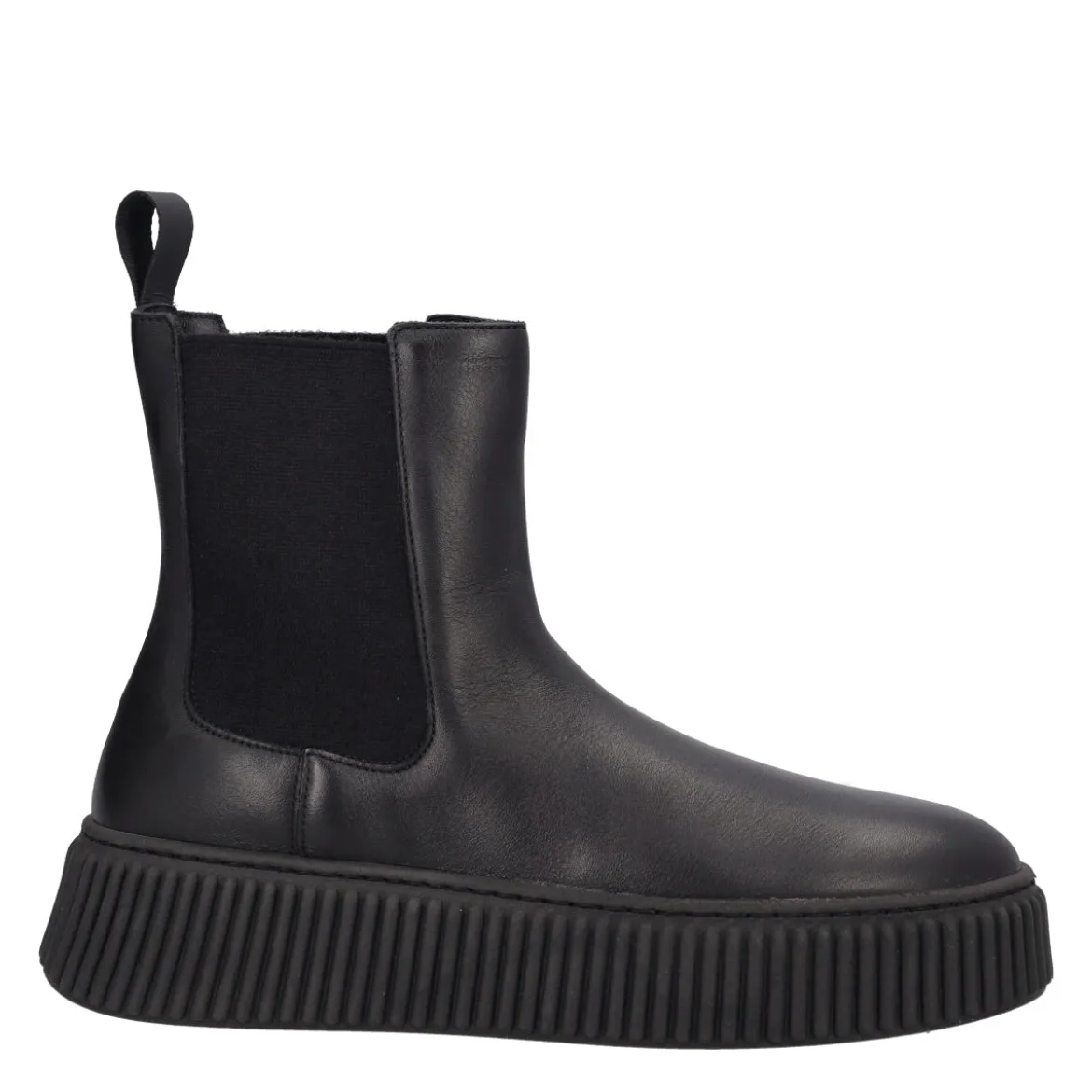 SURF Stivaletti Donna Neri in Pelle