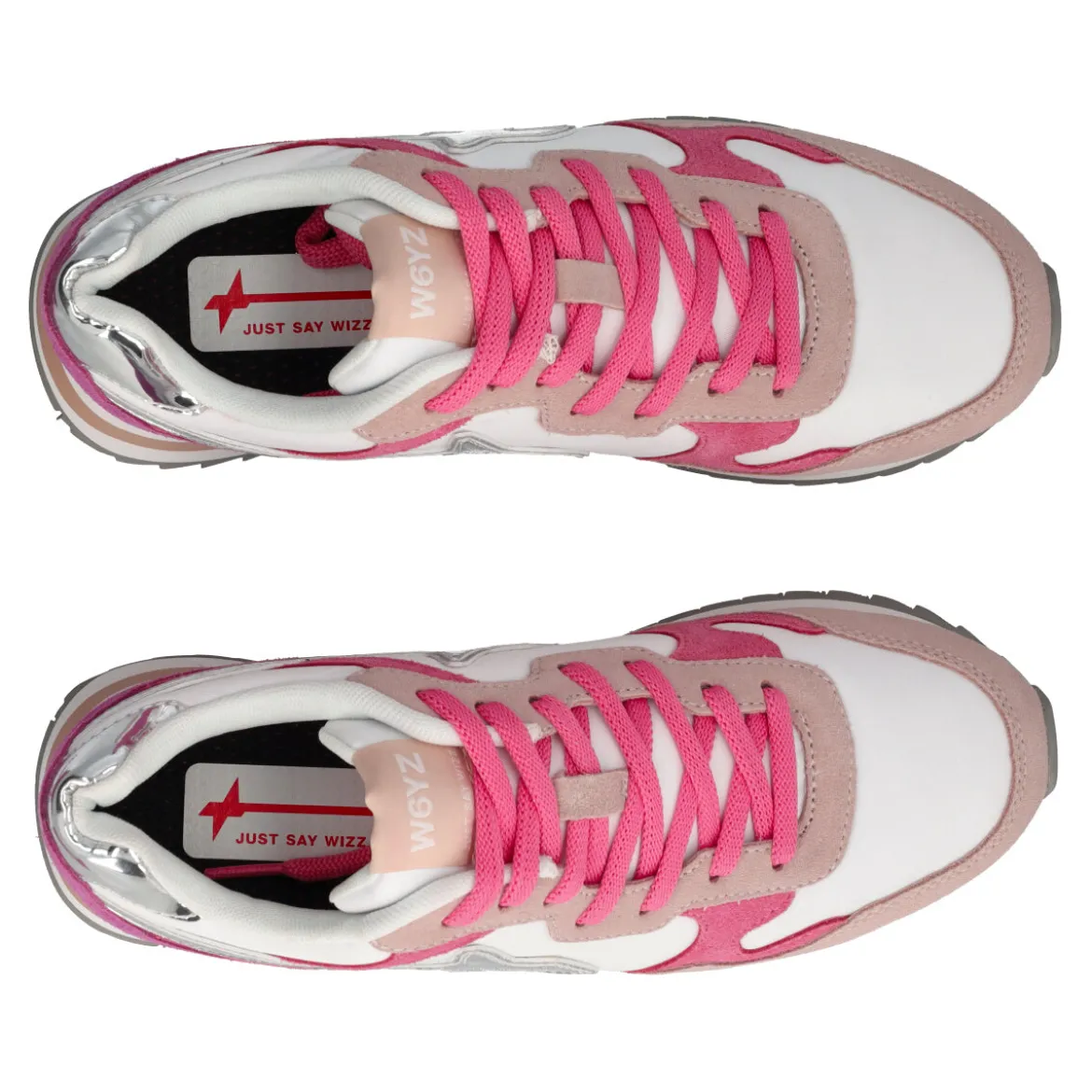 TALLY Sneakers Donna Cipria, Bianche e Rosa