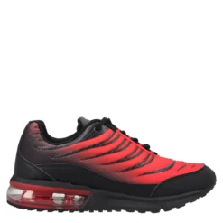 THROTHLE Sneakers Uomo Rosse e Nere