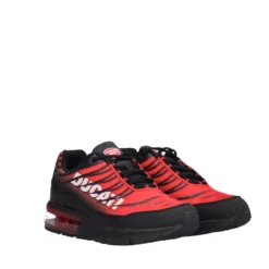 THROTHLE Sneakers Uomo Rosse e Nere