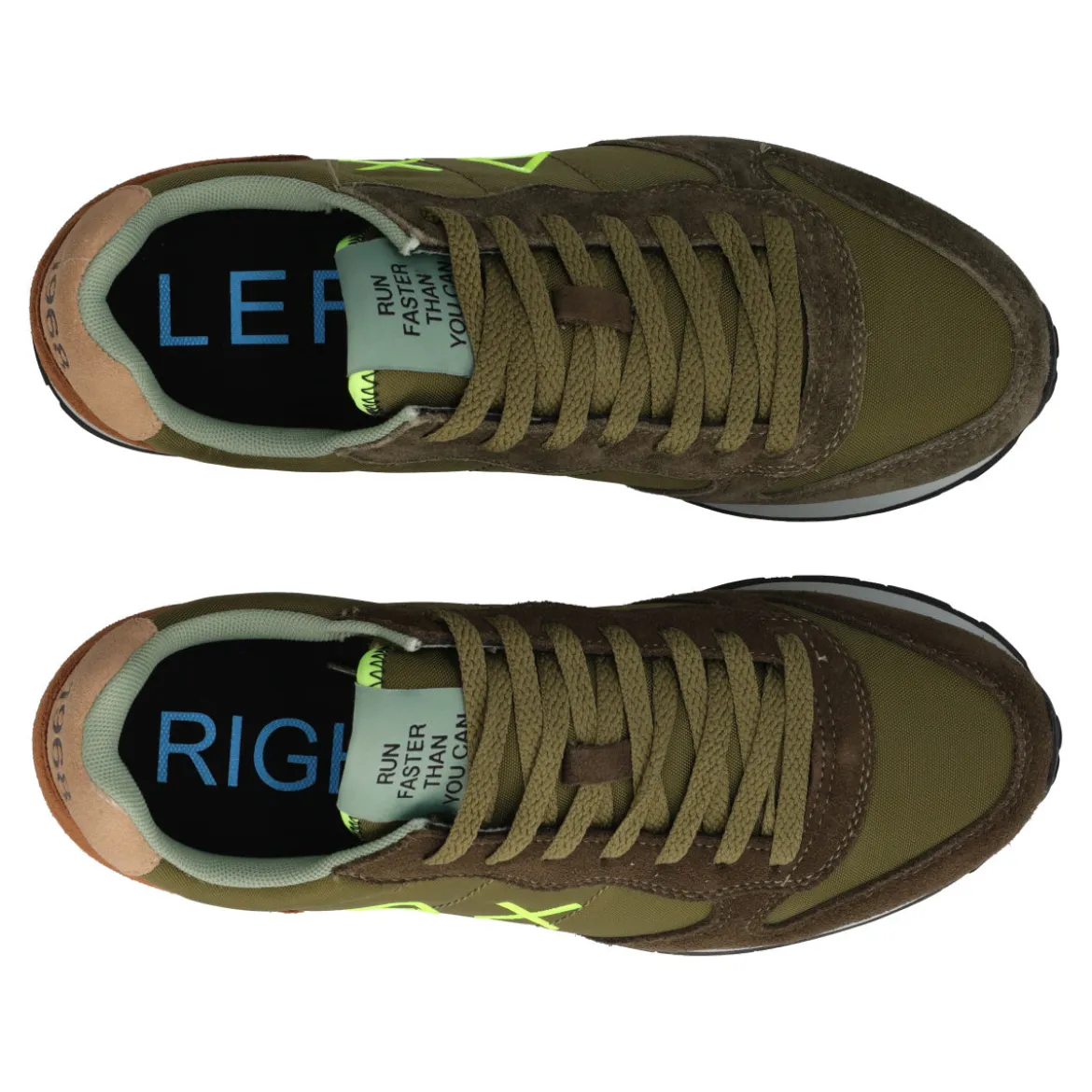 TOM MULTICOLOR Sneakers Uomo Verdi Militare