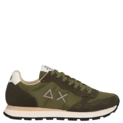 TOM SOLID Sneakers Uomo Verde Militare