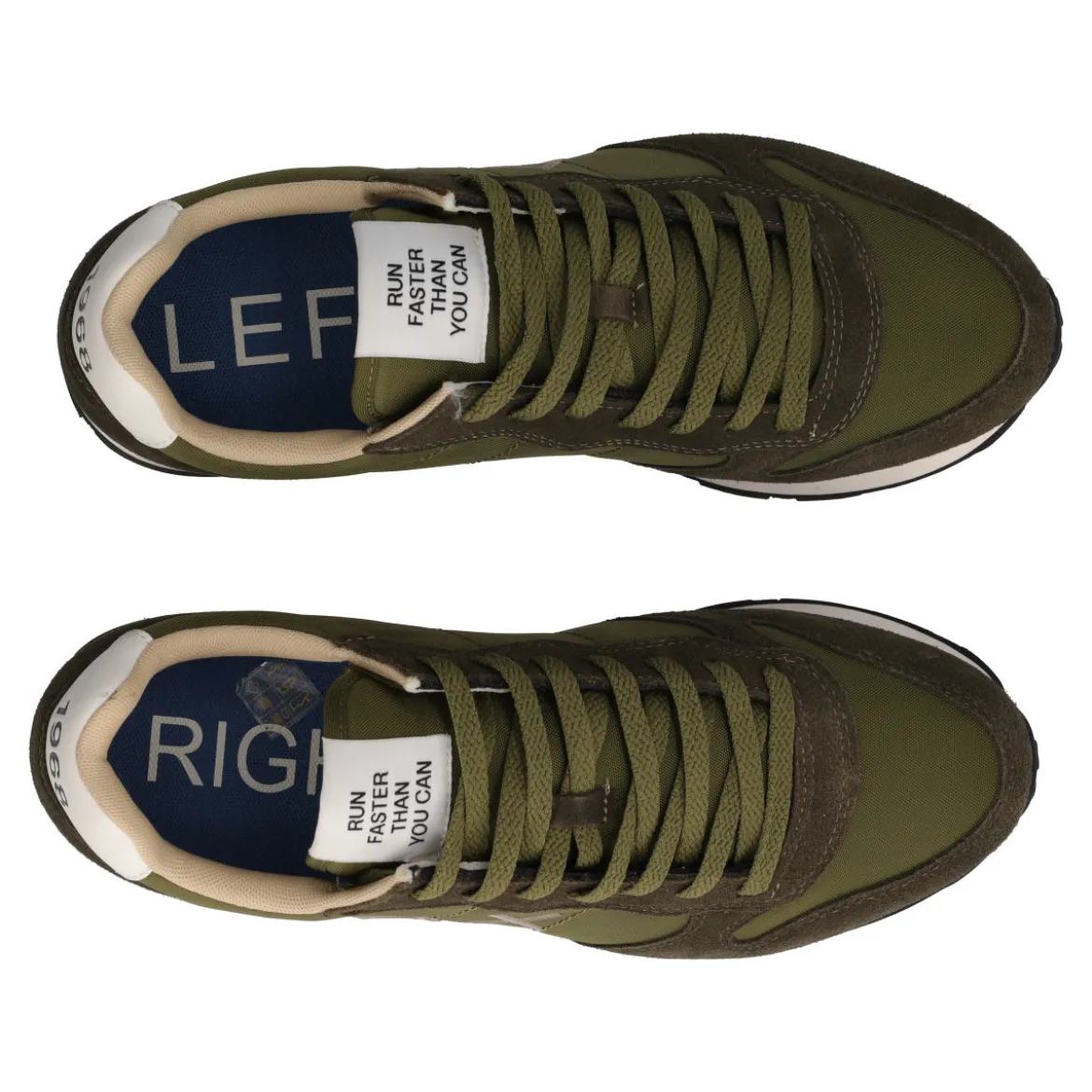 TOM SOLID Sneakers Uomo Verde Militare