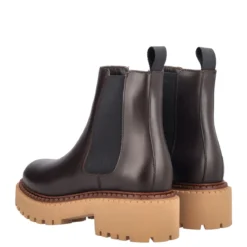 TRESOR Stivaletti Donna Marroni e Beige