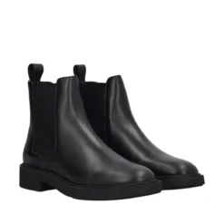 TRESOR Stivaletti Donna Neri in Pelle