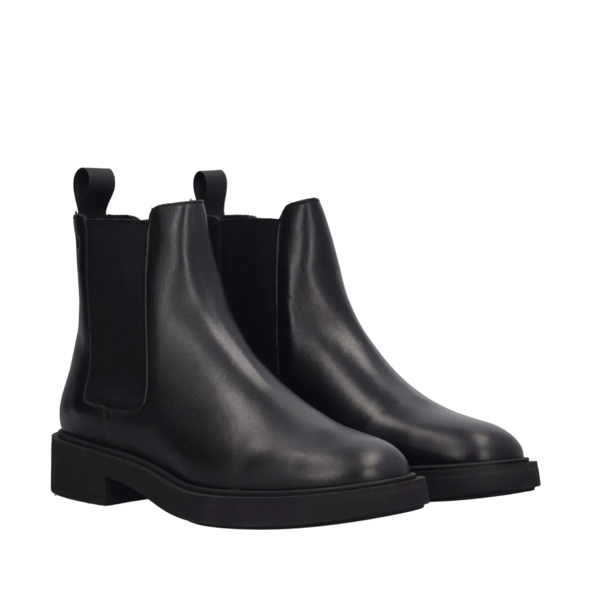 TRESOR Stivaletti Donna Neri in Pelle