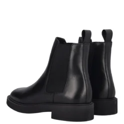 TRESOR Stivaletti Donna Neri in Pelle