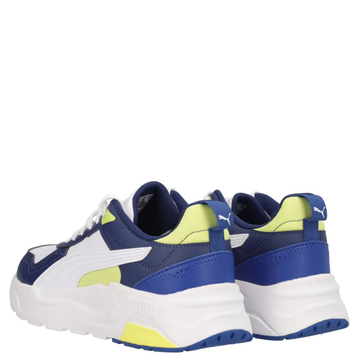 TRINITY 2 LT JR Sneakers Bambino Blu, Bianche e Gialle