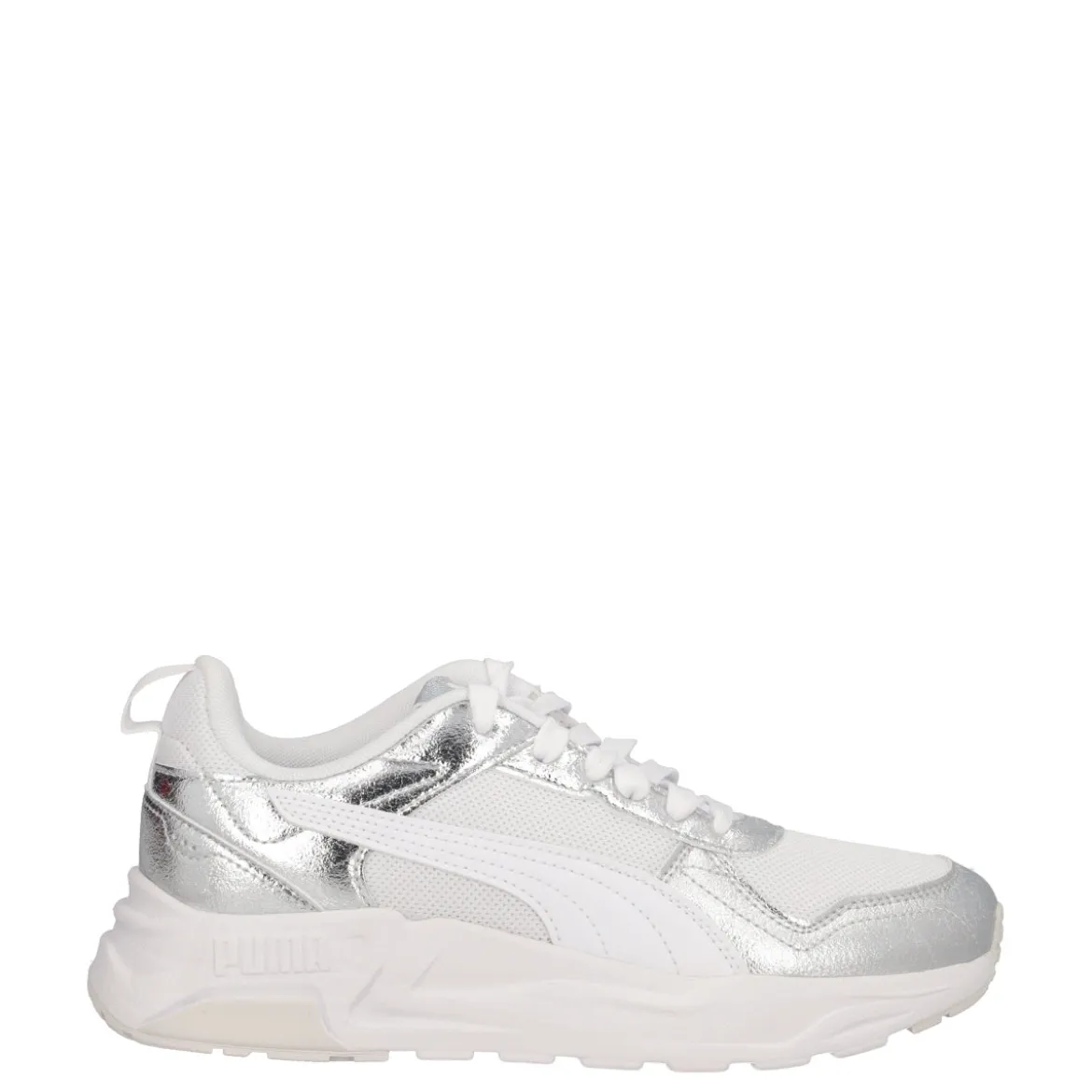 TRINITY 2 LT METALLIC Sneakers Donna Bianche e Argento