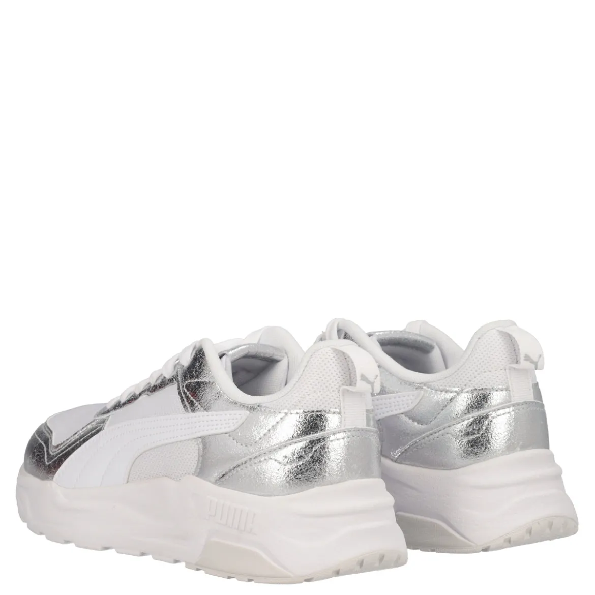 TRINITY 2 LT METALLIC Sneakers Donna Bianche e Argento