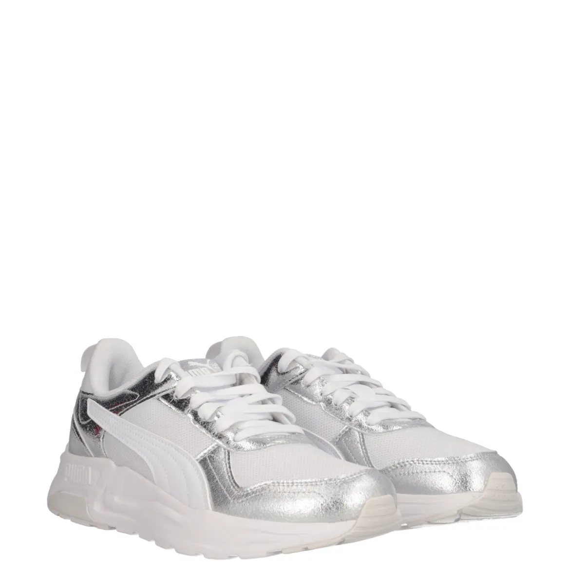TRINITY 2 LT METALLIC Sneakers Donna Bianche e Argento