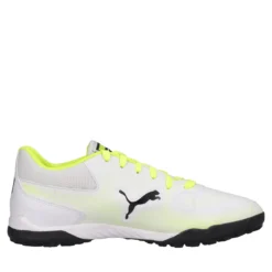 TRUCO III TT Scarpe da Calcio Indoor Uomo Bianche e Gialle Fluo