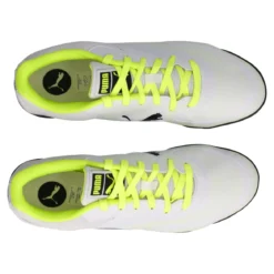 TRUCO III TT Scarpe da Calcio Indoor Uomo Bianche e Gialle Fluo