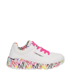 UNO LITE Sneakers Bambina Bianche