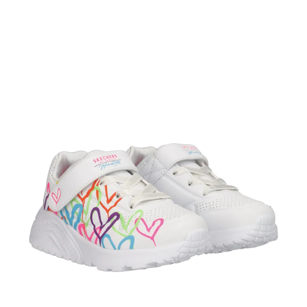 UNO LITE Sneakers Bambina Bianche