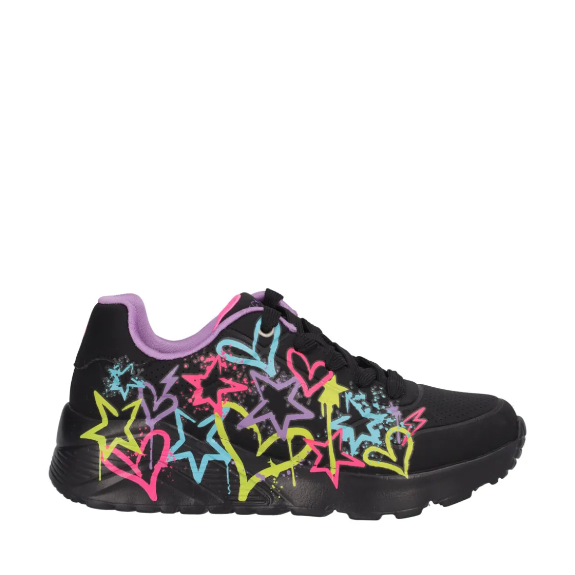 UNO LITE Sneakers Bambina Nere