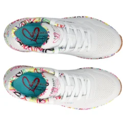 UNO LOVING LOVE Sneakers Donna Bianche