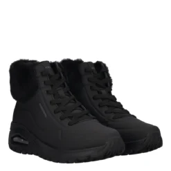 UNO RUGGED FALL AIR Polacchini Donna Neri