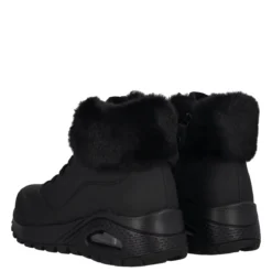 UNO RUGGED FALL AIR Polacchini Donna Neri