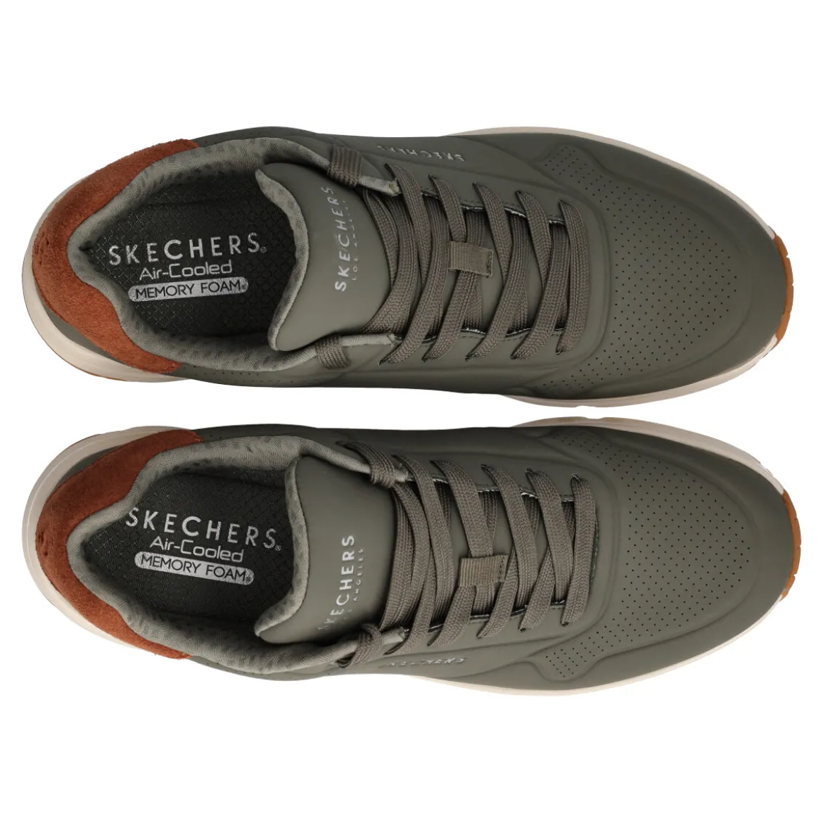 UNO SUITED ON AIR Sneakers Uomo Verde Oliva