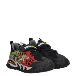 VELOCIRAPTOR Sneakers Bambino Nere con Luci