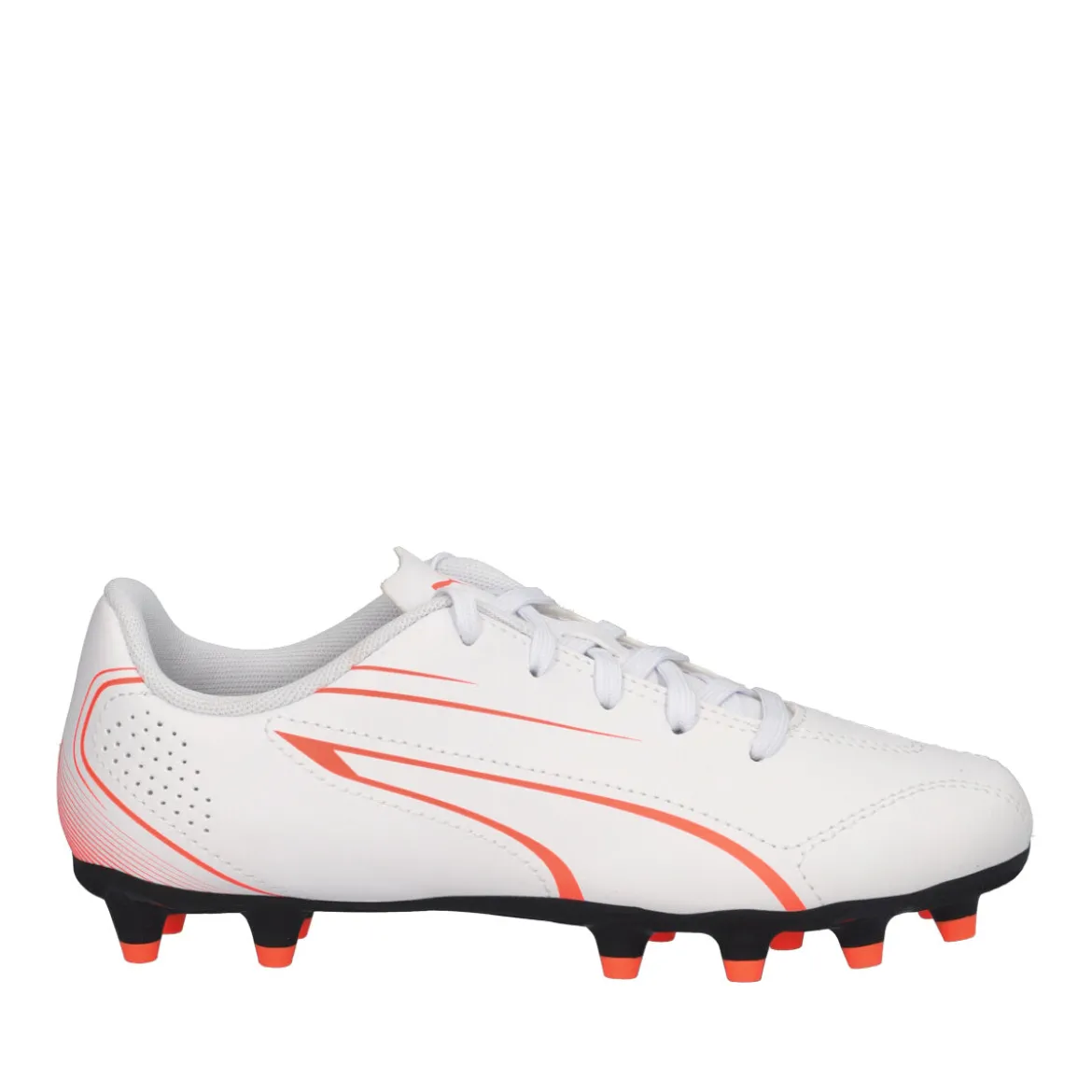 VITORIA FG/AG JR Scarpe da Calcio Ragazzi Bianche