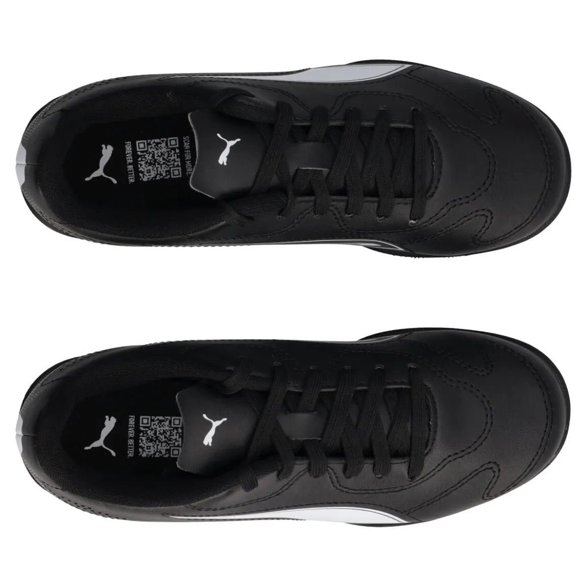 VITORIA II TT JR Scarpe da Calcio Junior Nere e Bianche