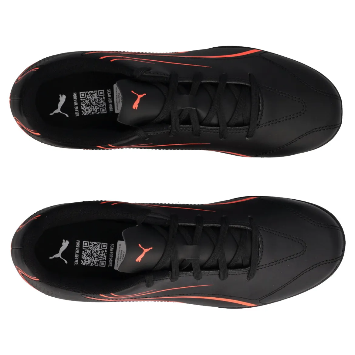 VITORIA TT JR Scarpe da Calcio Ragazzi Nere