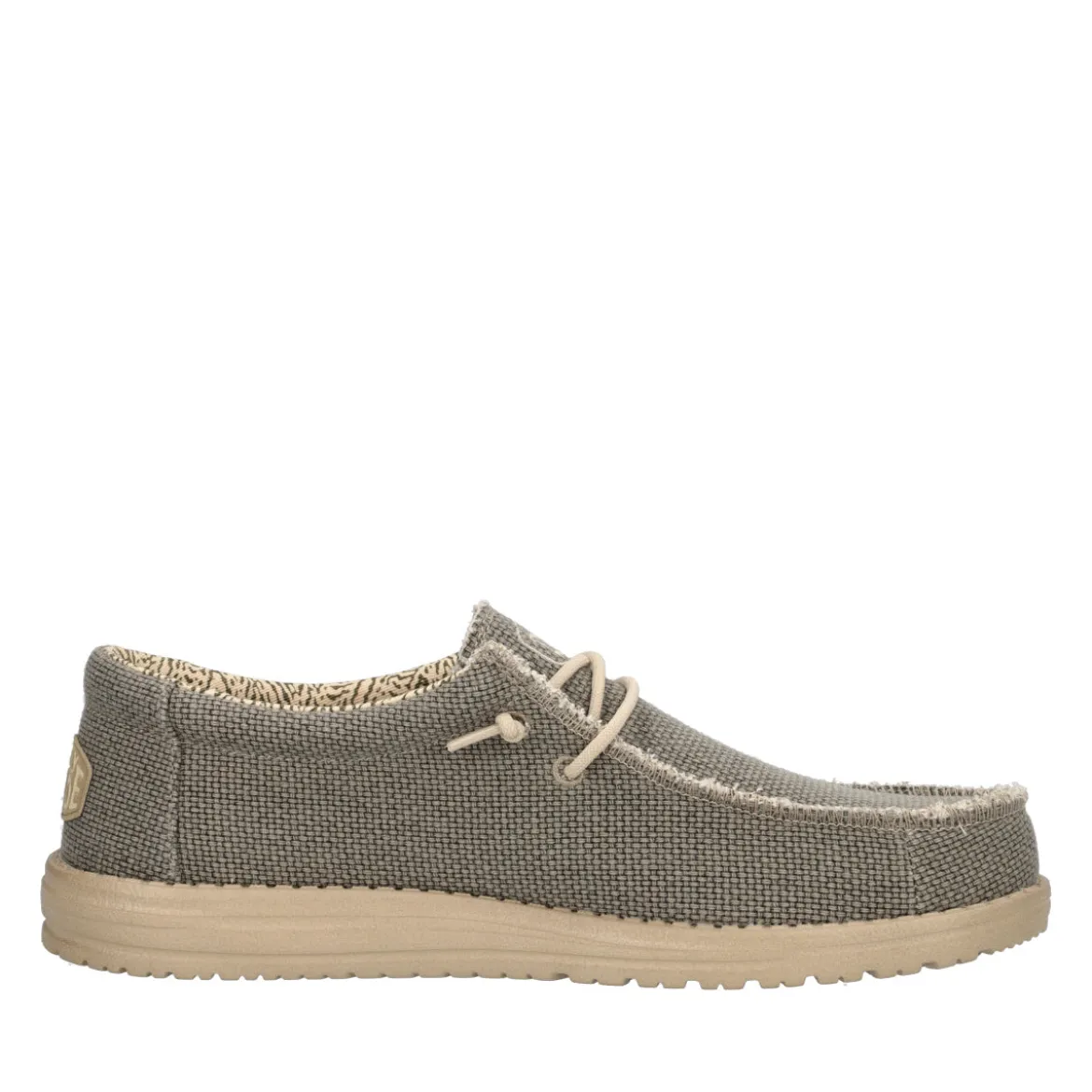 WALLY BRAIDED Mocassino Slip-on Uomo Beige