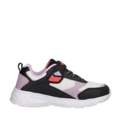 WAVE G PS Sneakers Bambina BIanche, Nere e Lilla