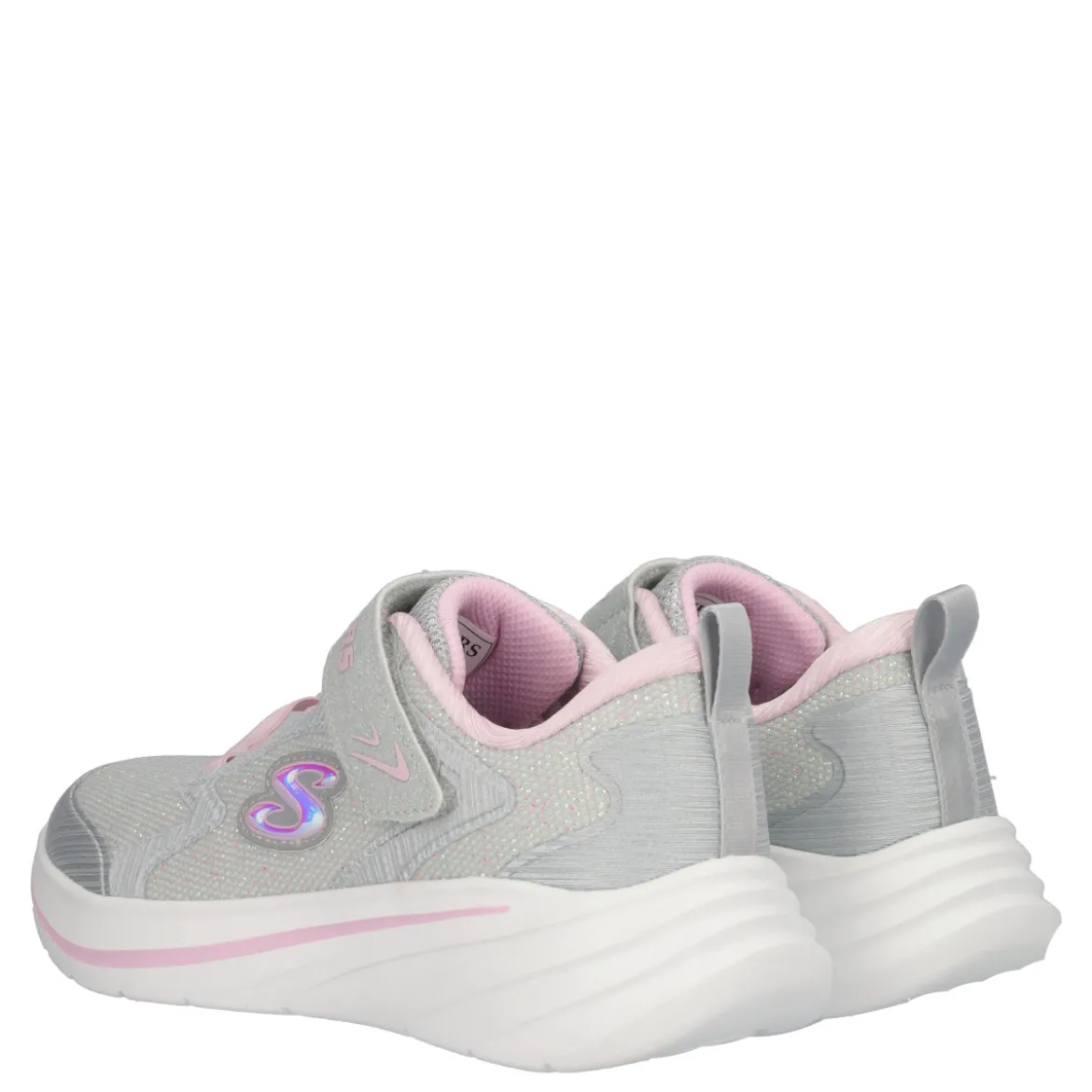WAVE 92 Sneakers Bambina Argento e Rosa