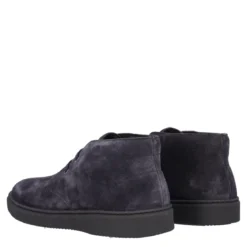 WAXY Polacchini Uomo Blu in Pelle scamosciata