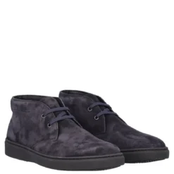 WAXY Polacchini Uomo Blu in Pelle scamosciata